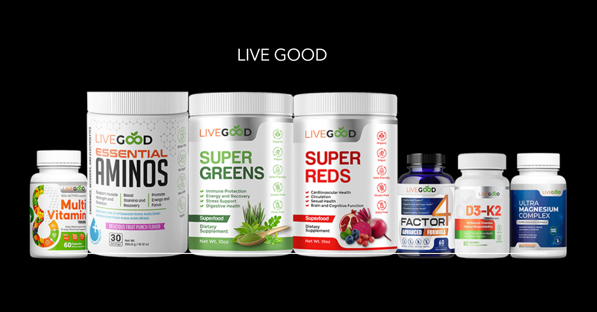 Life aboard a sailboat with Live Good wellness products